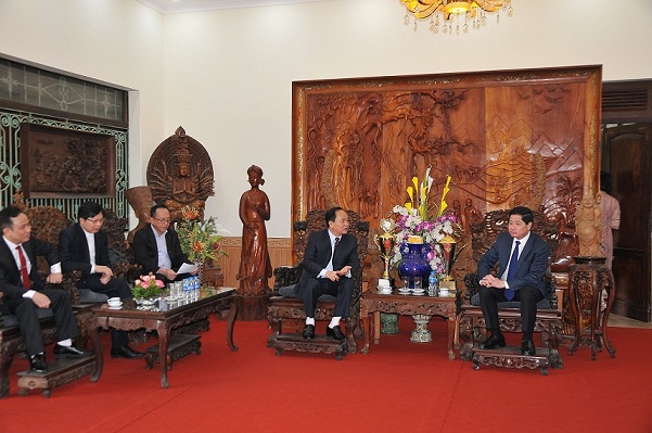 Thứ trưởng Bộ Nông nghiệp và PTNT Lê Quốc Doanh cùng đoàn công tác của Bộ Nông nghiệp và Phát triển Nông thôn về thăm và làm việc tại trưởng
